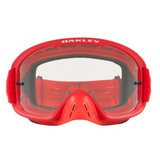 Goggles: Oakley O FRAME 2.0 PRO Moto Red with Clear Lens Hi Impact Lens