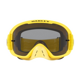 Goggles: Oakley O FRAME 2.0 PRO Moto Yellow with Dark Grey Hi Impact Lens