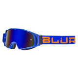 Goggles: BLUR B-20 FLAT Blue/Org Rad-Blue Lens