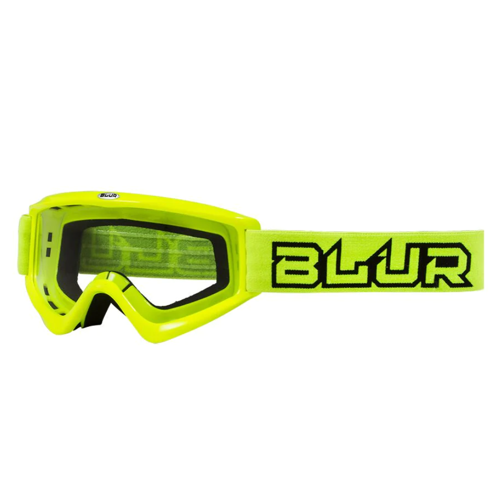 Goggles: BLUR B-ZERO Neon Yellow