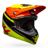 Helmet: BELL MOTO-9 MIPS PROPHECY Yell/Org/Blk