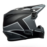 Helmet: BELL MX-9 MIPS SE TWITCH MattBlk/Gry/Wht