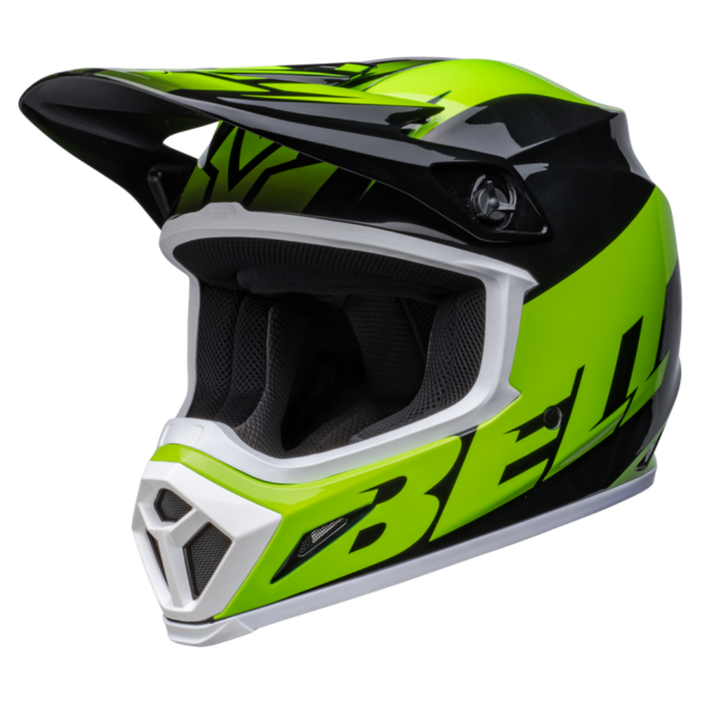 Helmet: BELL MX-9 MIPS DISRUPT Blk/Grn