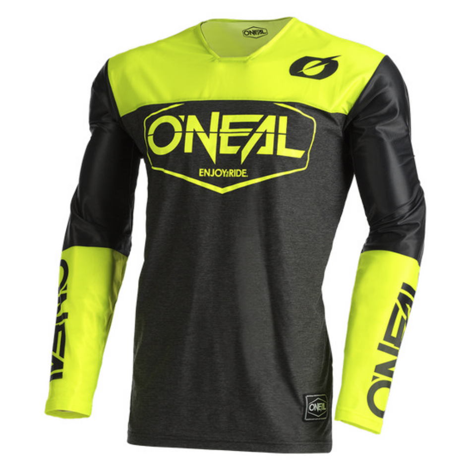 Jersey: ONEAL 2025 MAYHEM HEXX V.22 Black/Yellow