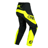 Pants: ONEAL 2024 Youth ELEMENT RACEWEAR V.24 Blk/N-Yell