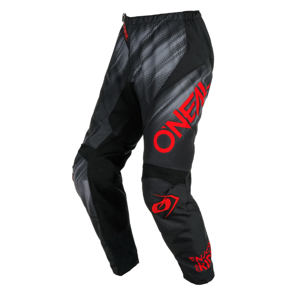 Pants: ONEAL 2024 Youth ELEMENT VOLTAGE V.24 Blk/Red