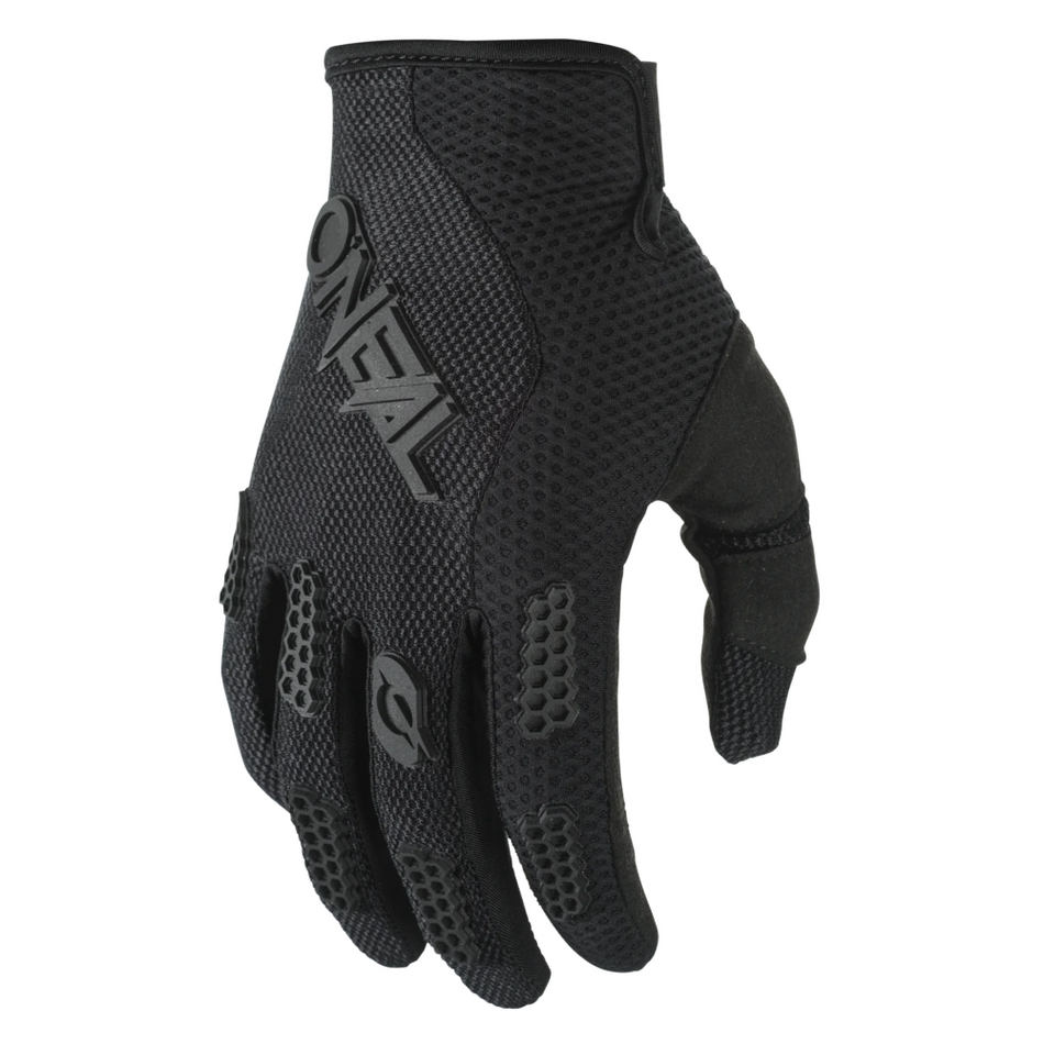 Gloves: ONEAL 2025 Youth ELEMENT RACEWEAR V.25 Black