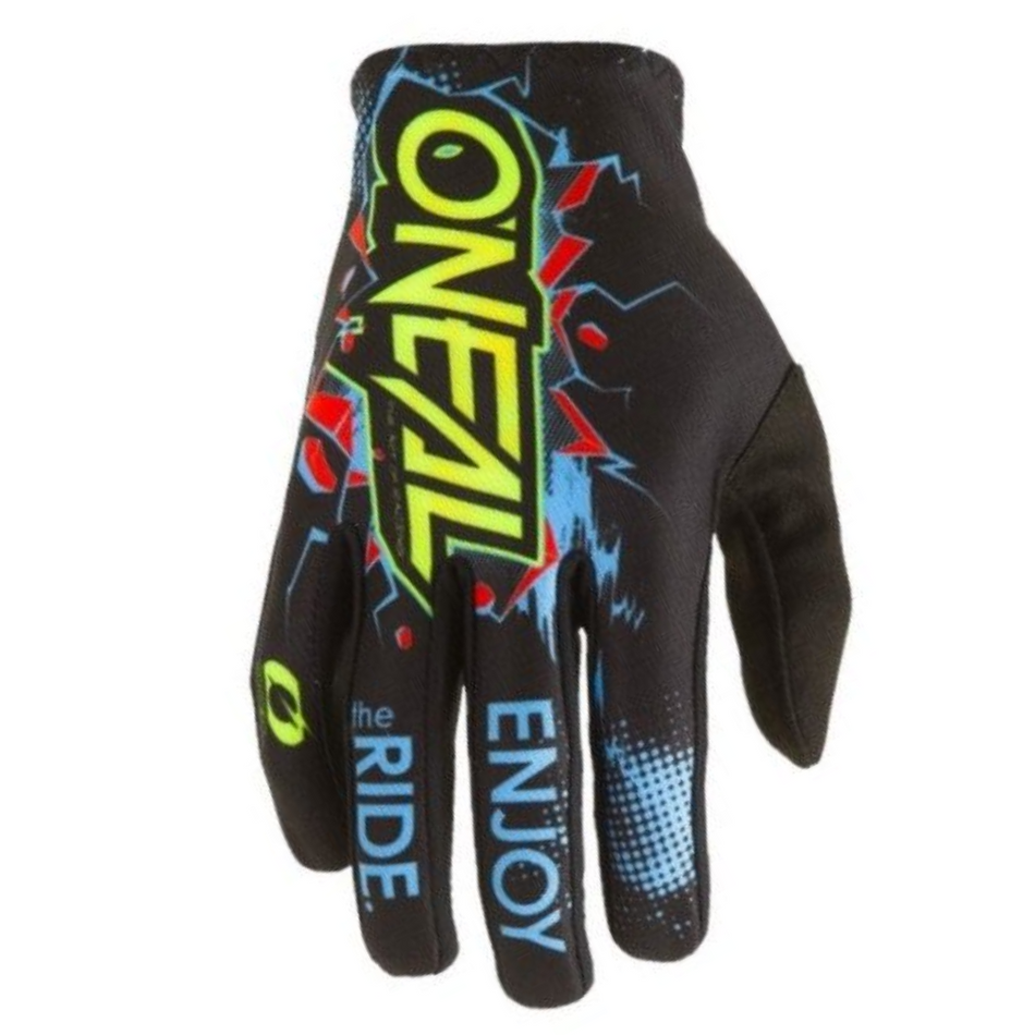 Gloves: ONEAL 2025 Youth MATRIX VILLAIN Black