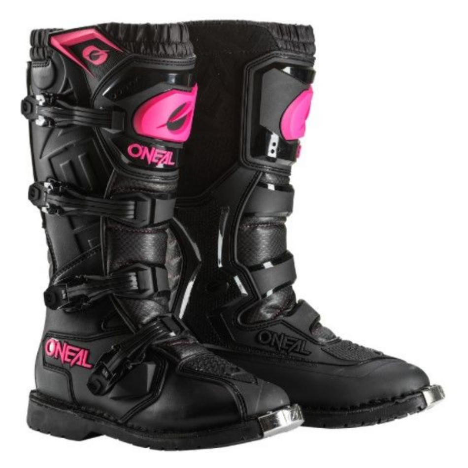 Boots: ONEAL 2025 Women RIDER PRO Black/Pink