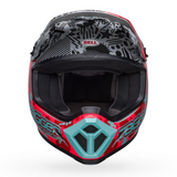 Helmet: BELL MX-9 MIPS TAGGER SPLATTER BRT Red/Gry