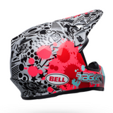 Helmet: BELL MX-9 MIPS TAGGER SPLATTER BRT Red/Gry