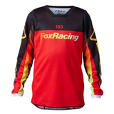 Jersey: FOX 2024 Youth 180 STATK Flo Red