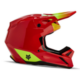 Helmet: FOX 2024 V1 BALLAST Flo Red