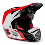 Helmet: FOX 2024 V3 RS EFEKT Flo Red