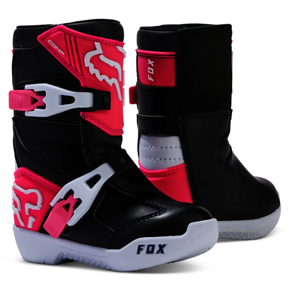 Boots: FOX 2024 KIDS COMP Black/Pink
