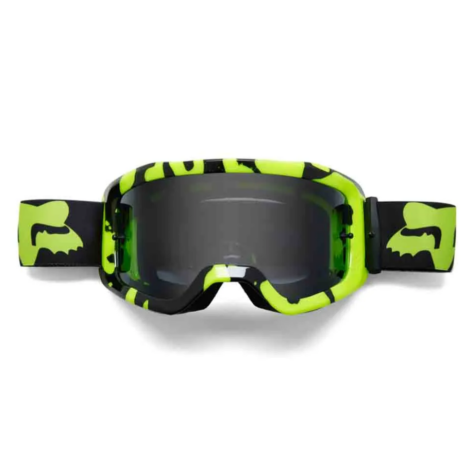Goggles: FOX 2024 MAIN MORPHIC - SMOKE Black/Yellow