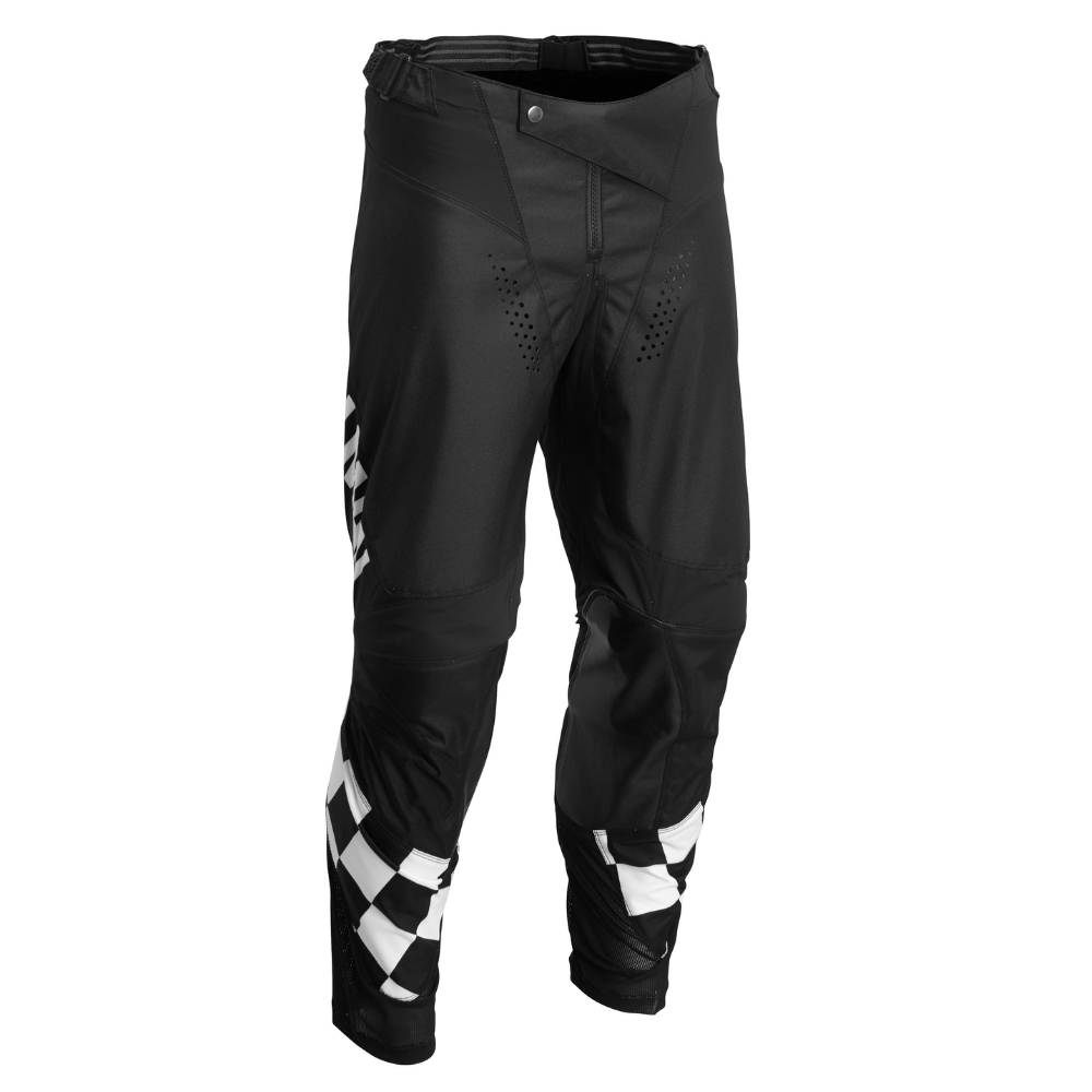 Pants: THOR 2024 DIFFER CHEQUER Black/White