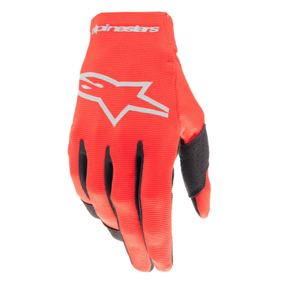 Gloves: ALPINESTARS 2024 Youth RADAR Mars Red/Silver