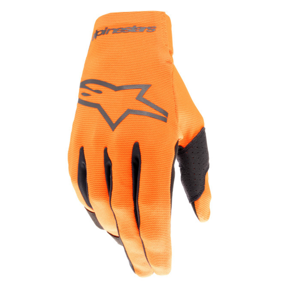 Gloves: ALPINESTARS 2024 Youth RADAR Hot Orange/Black