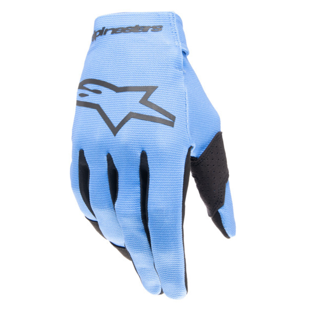 Gloves: ALPINESTARS 2024 Youth RADAR Light Blue/Black