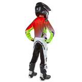 Pants: ALPINESTARS 2024 YOUTH RACER LUCENT Wht/Neon Red/Yell Fluo