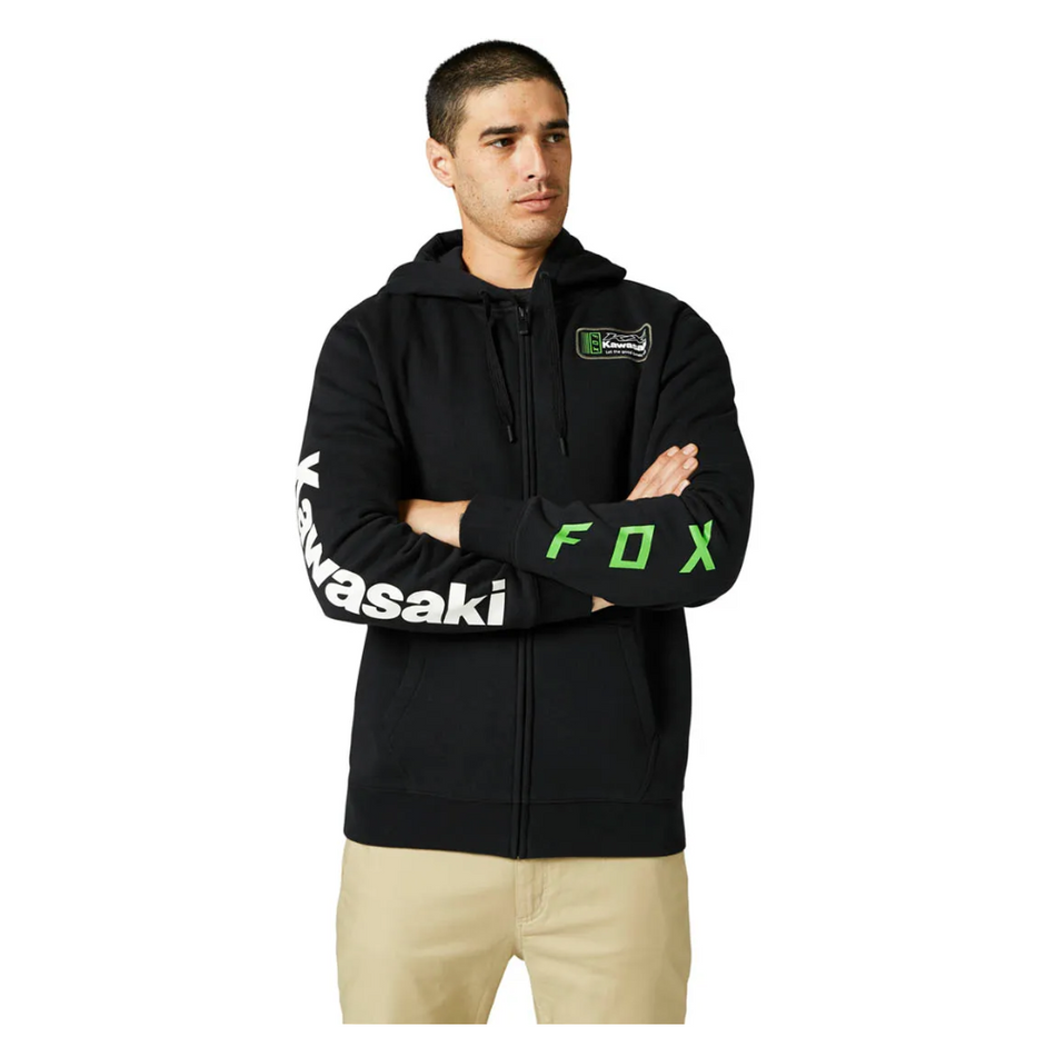 Fleece: FOX KAWI ZIP Black