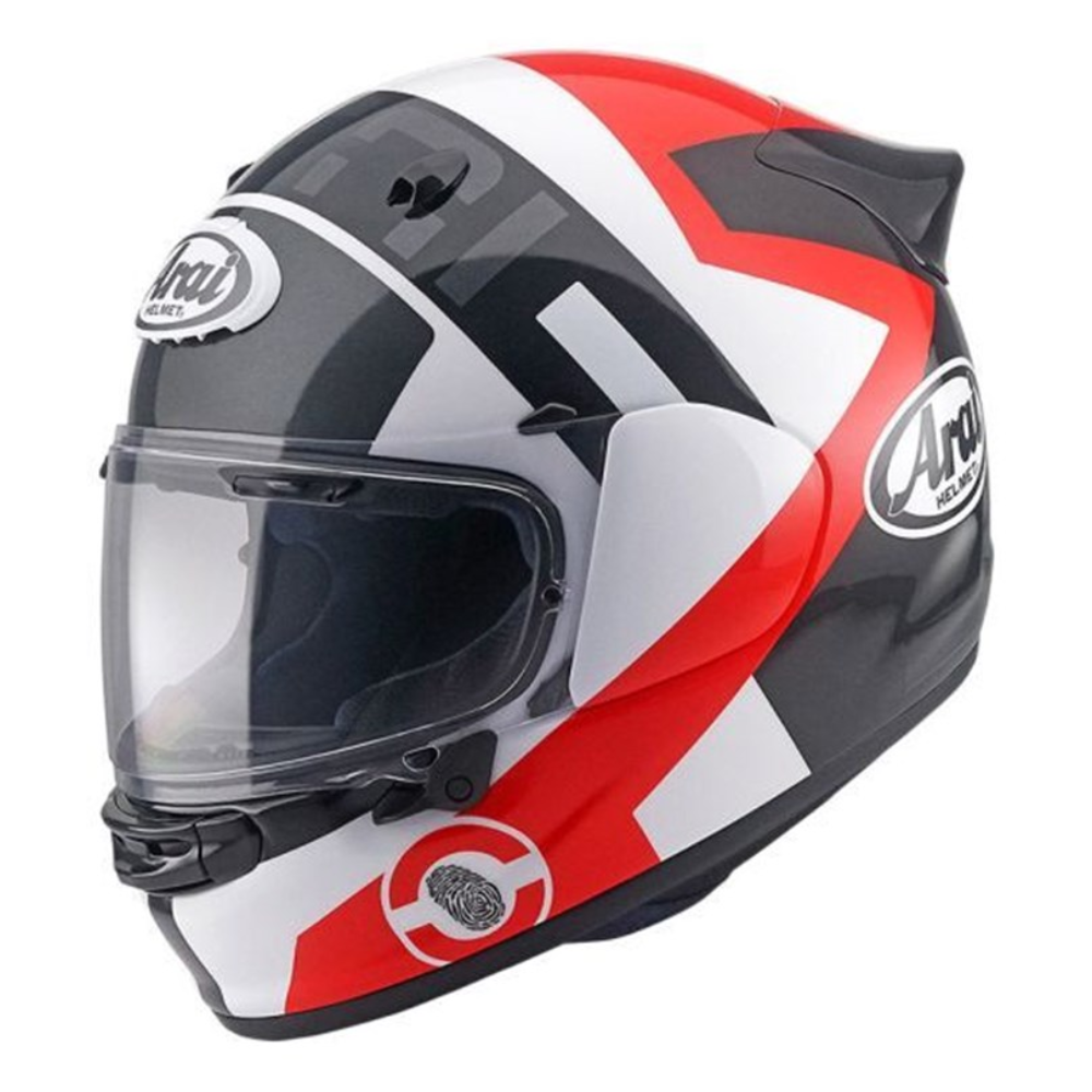 Helmet: ARAI QUANTIC SPACE Full Face Red – NO LIMITS MOTO