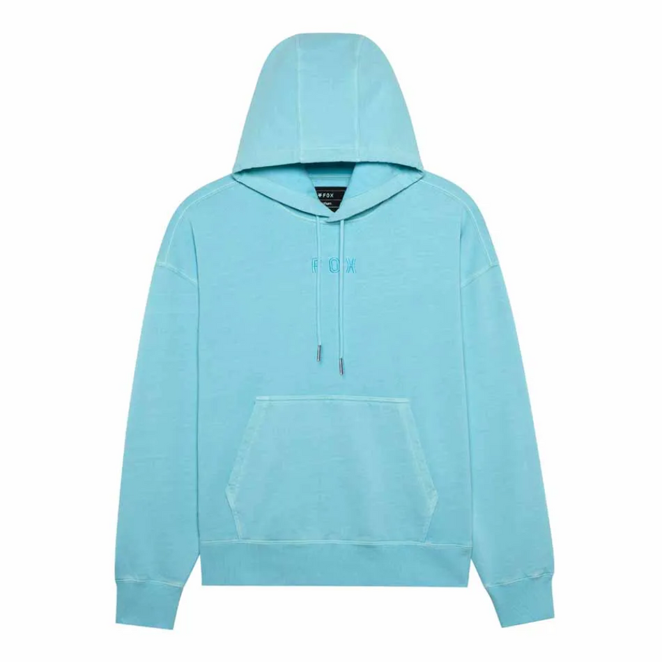 Hoodie: FOX 2025 WORDMARK OVERSIZED PULLOVER Light Blue