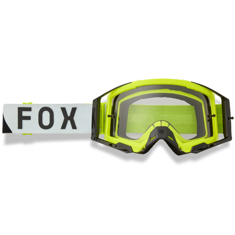 Goggles: FOX AIRSPACE TINE - SMOKE Fluro Yellow
