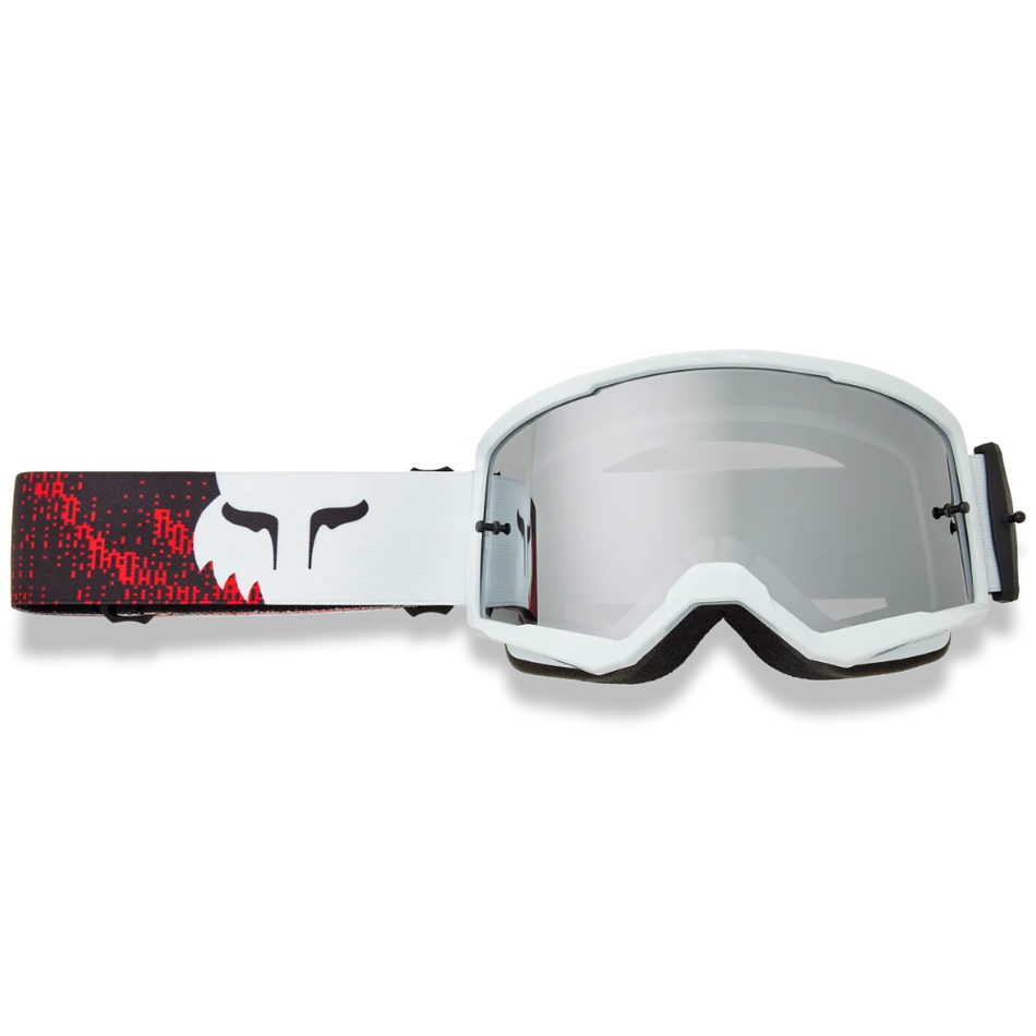 Goggles: FOX MAIN KAIROS - SPARK White/Fluro Red
