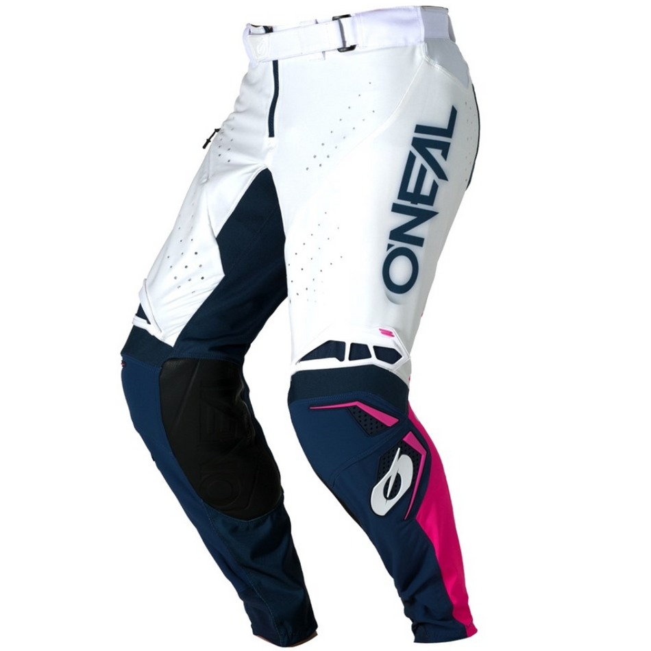 Pants: ONEAL 2026 PRODIGY FIVE FIVE Navy/White/Pink
