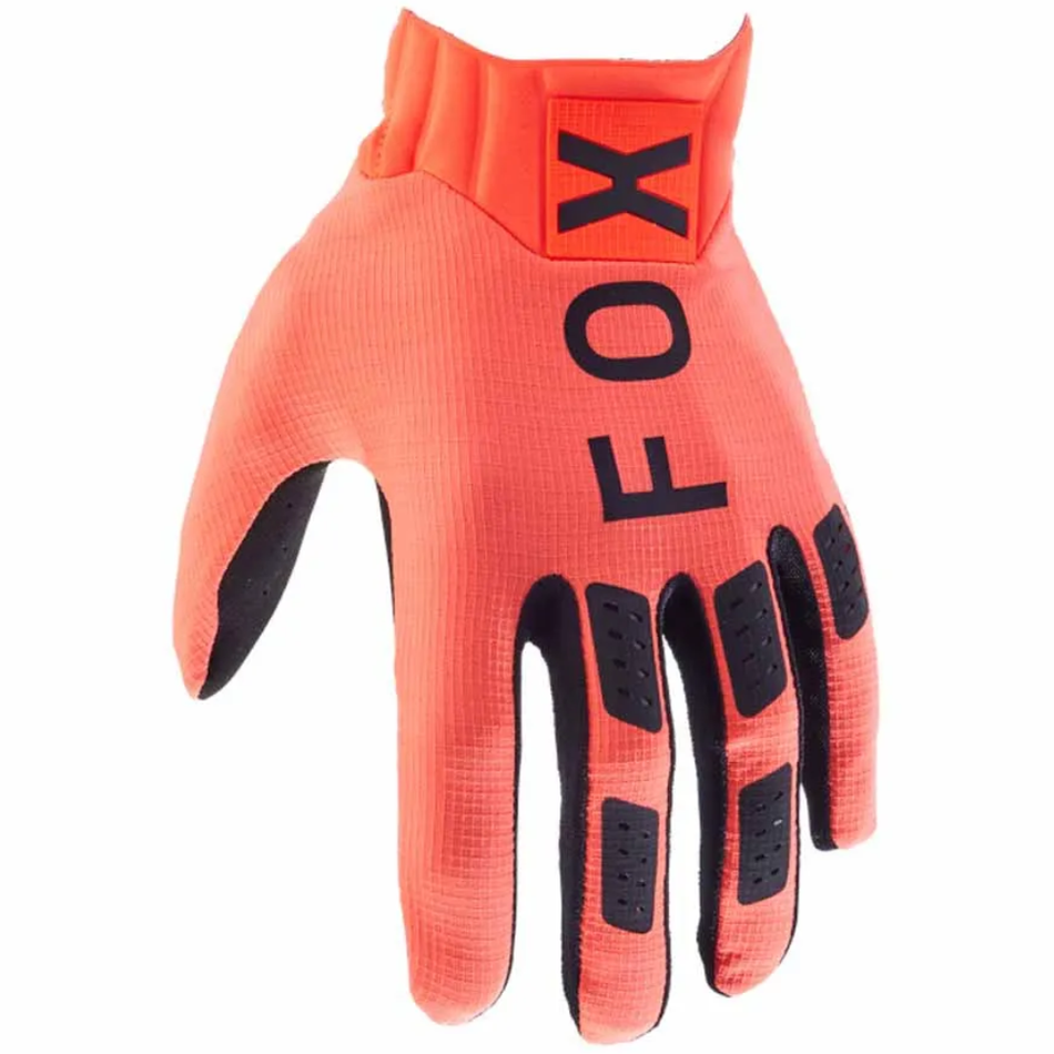 Gloves: FOX FLEXAIR Fluro Orange