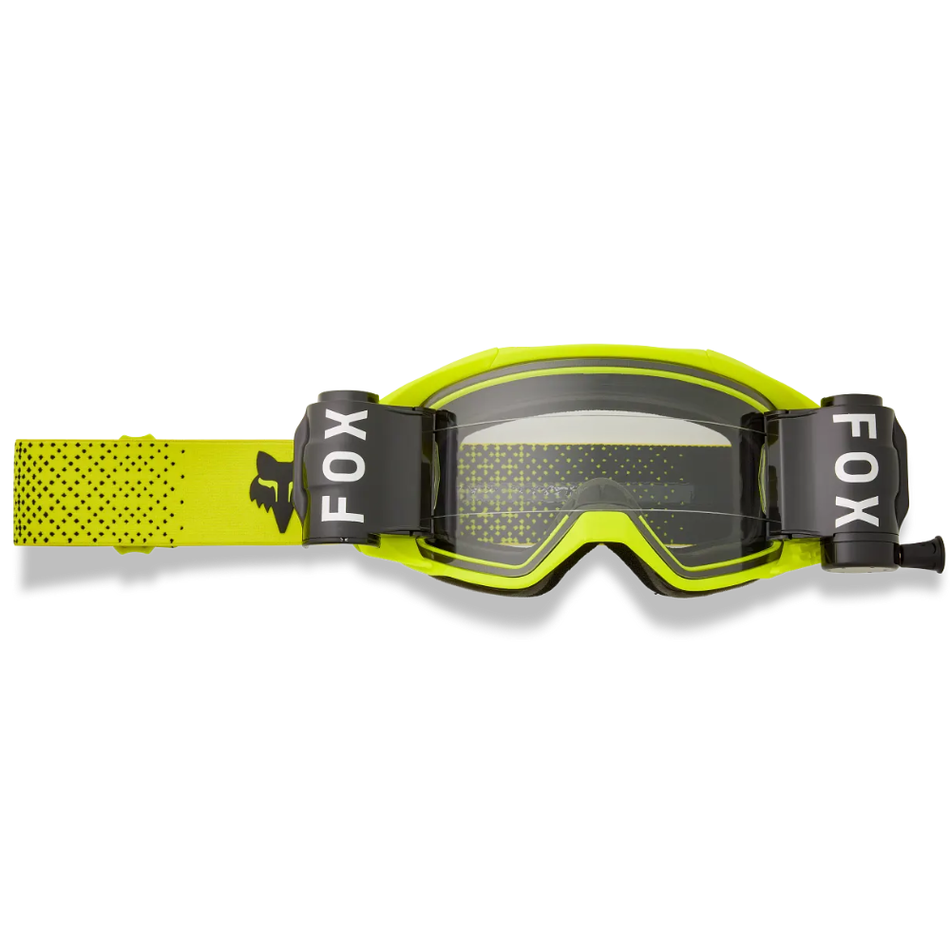 Goggles: FOX VUE ROLL OFF Fluro Yellow
