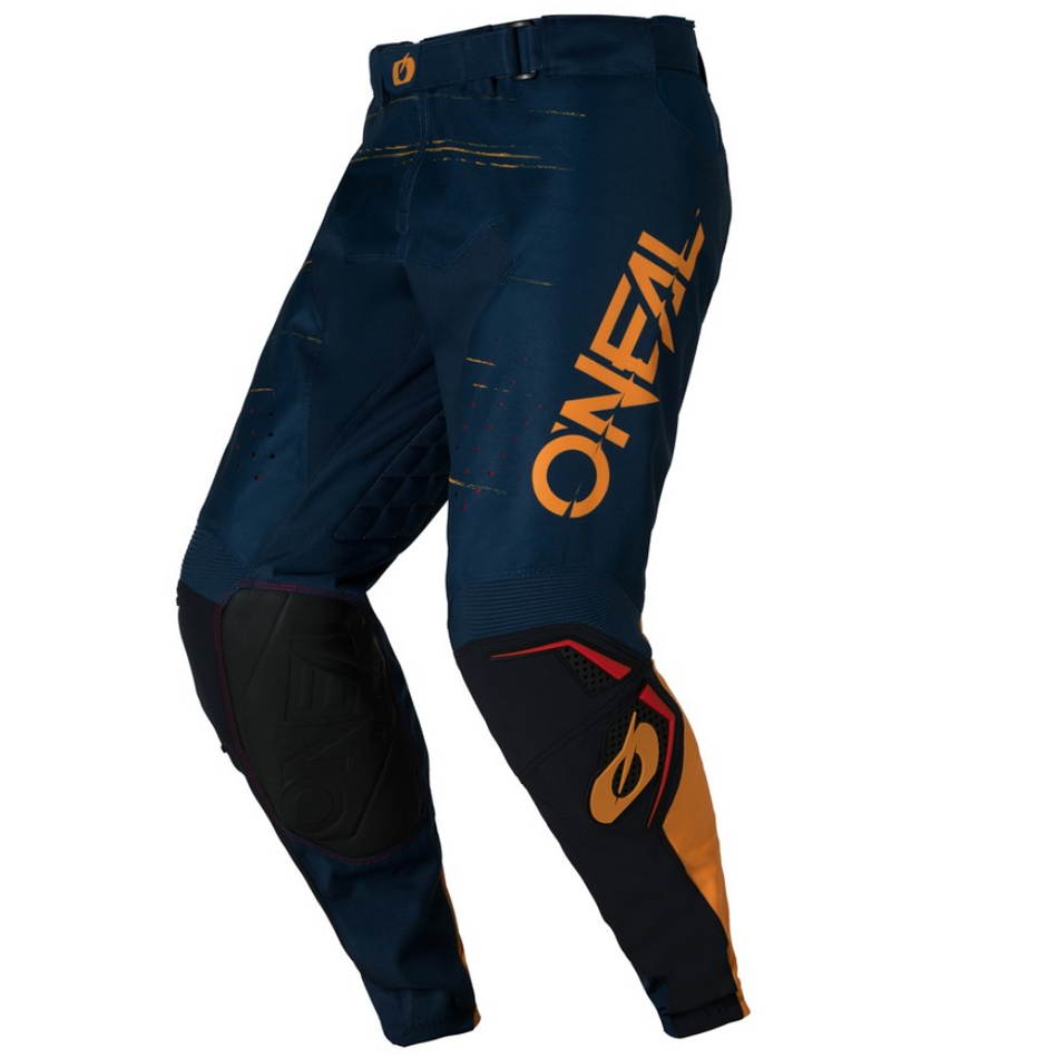 Pants: ONEAL 2026 HARDWEAR SWIPE Navy/Rangerine