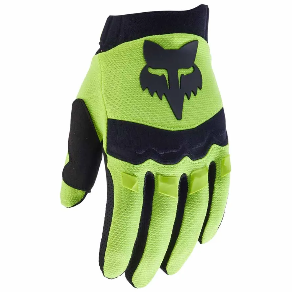 Gloves: FOX Youth DIRTPAW Fluro Yellow