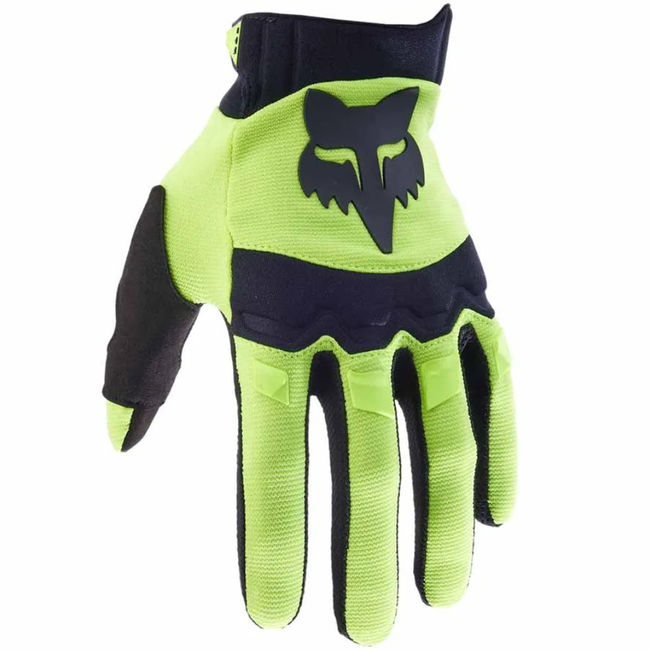 Gloves: FOX DIRTPAW Fluro Yellow