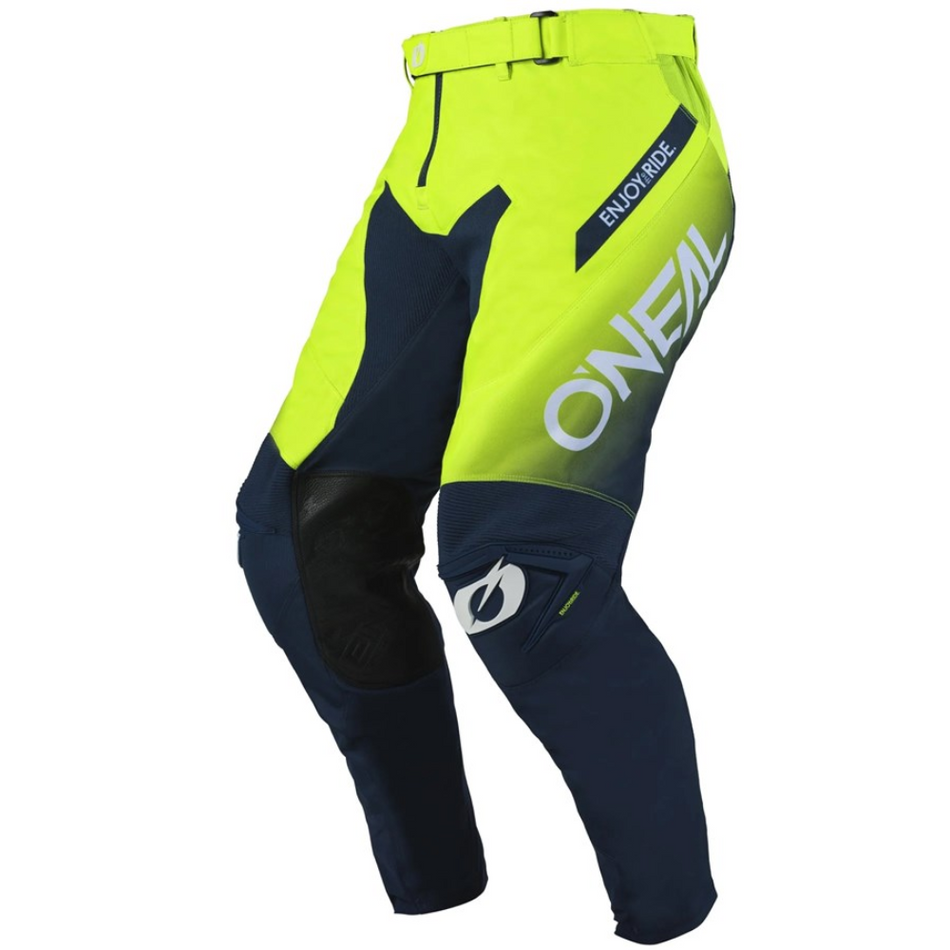 Pants: ONEAL 2026 MAYHEM HEXX Blue/N-Yellow