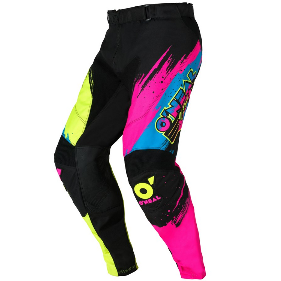 Pants: ONEAL 2026 MAYHEM RESEDA Black/N-Yellow