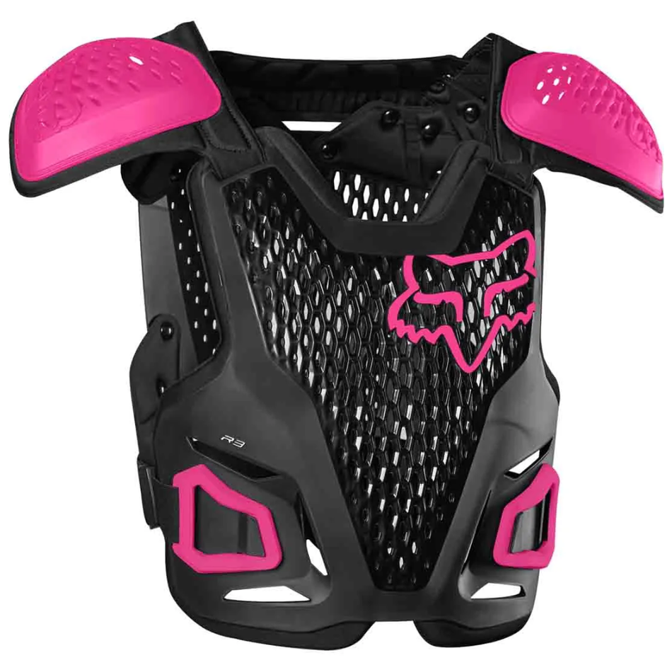 Protection: FOX Youth R3 Black/Pink