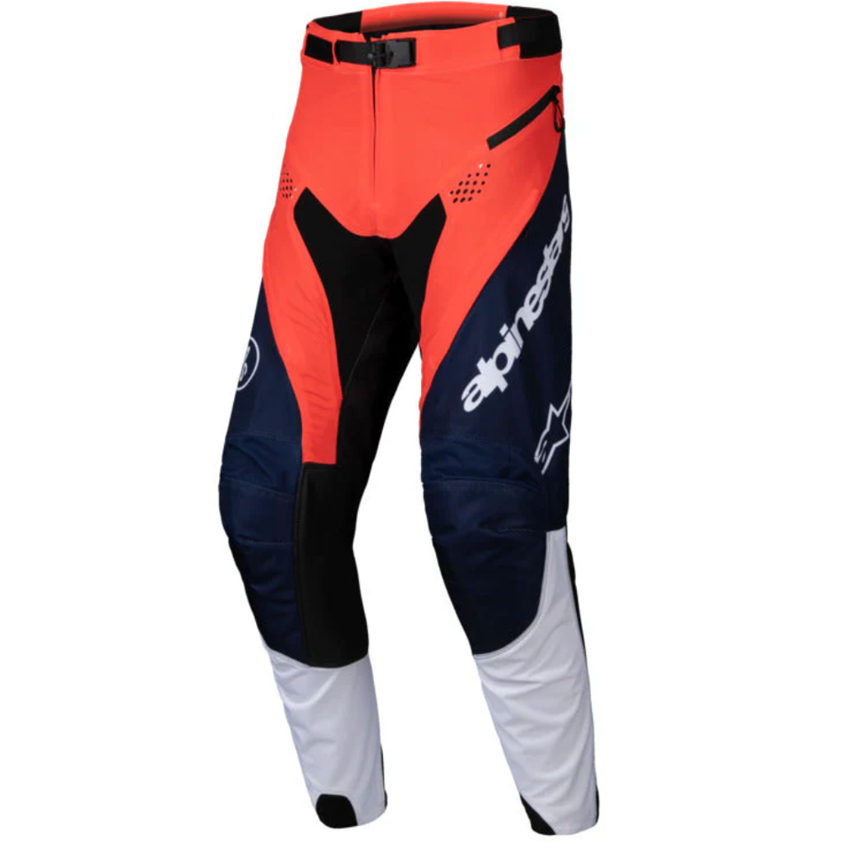 Pants: ALPINESTARS PRO-DURA Navy Hot Orange White