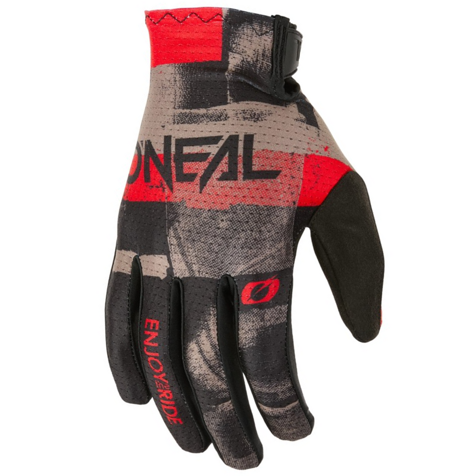 Gloves: ONEAL 2026 MATRIX ROLLER Grey/Red