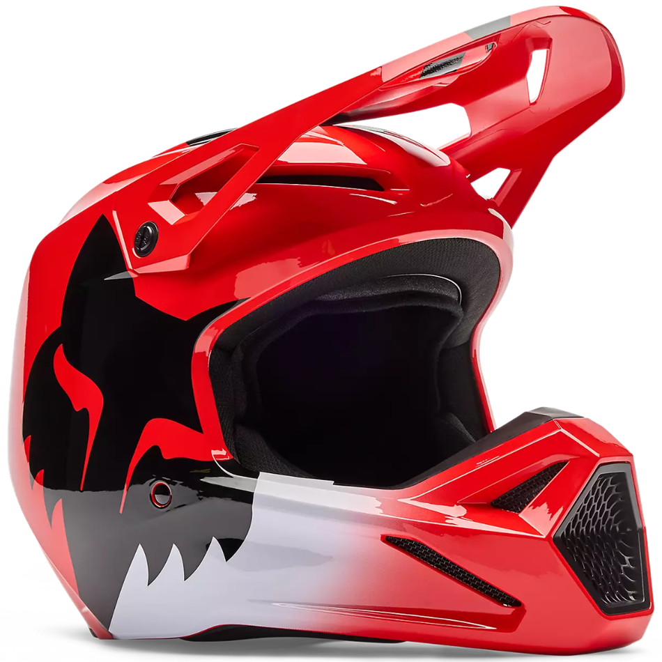Helmet: FOX V1 SHIELD Flo Red