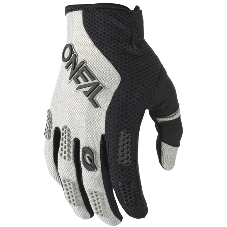 Gloves: ONEAL 2026 ELEMENT RACEWEAR Black/Grey