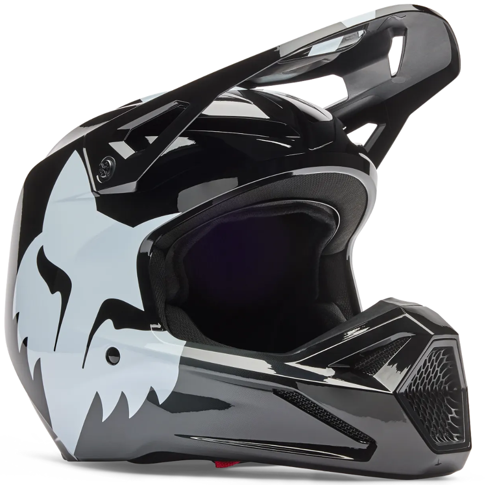 Helmet: FOX Youth V1 SHIELD Black
