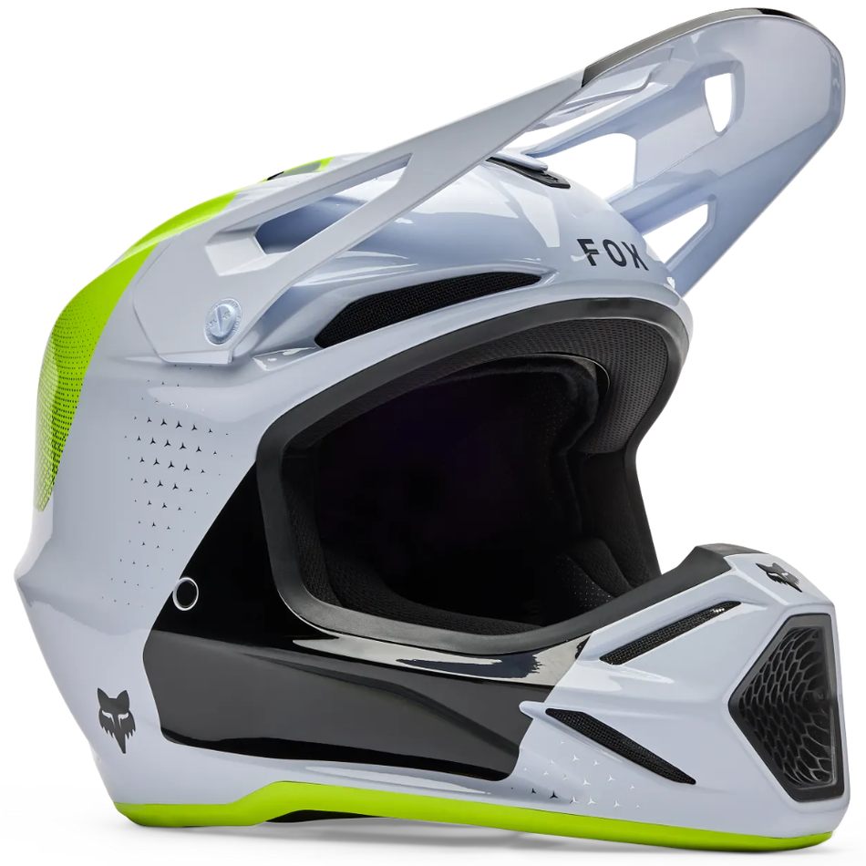 Helmet: FOX V3 TINE White