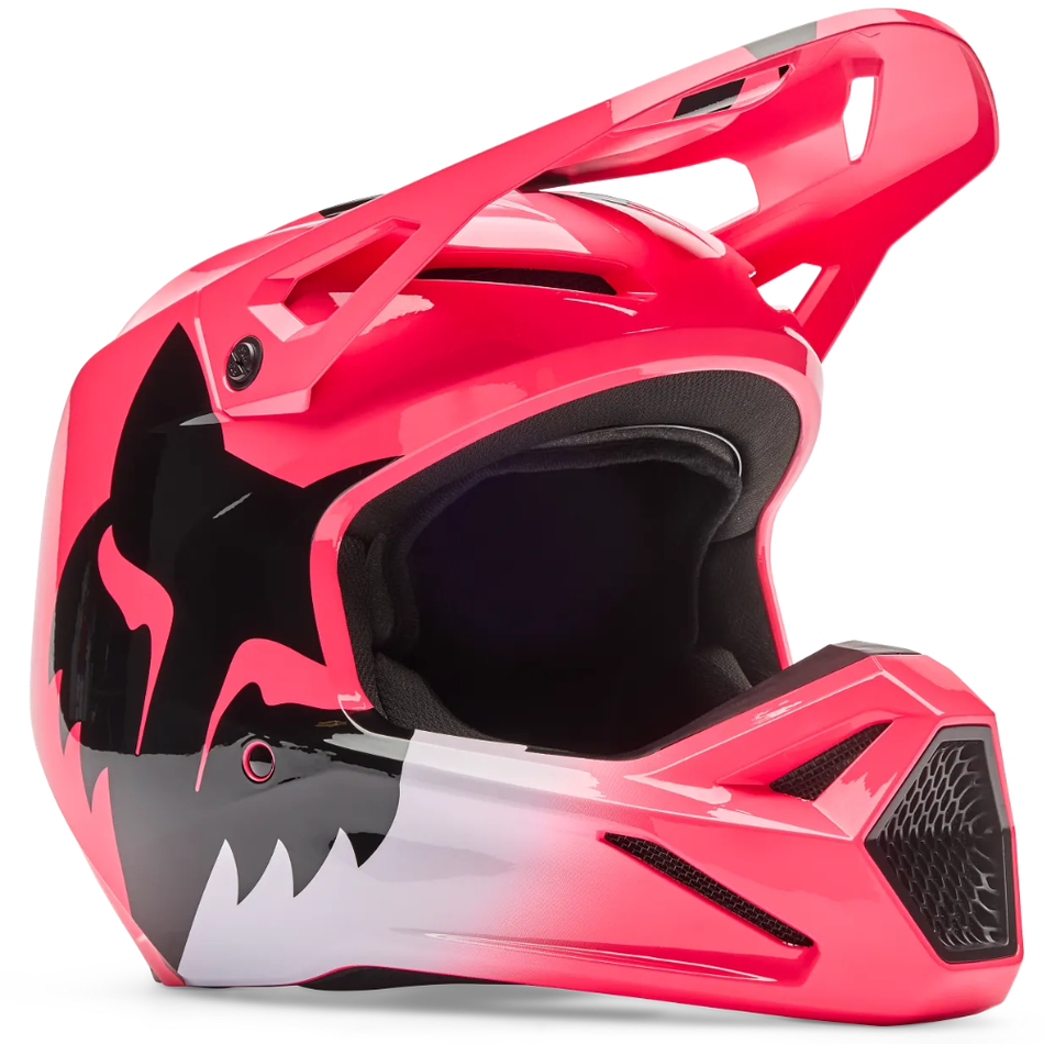 Helmet: FOX Youth V1 SHIELD Pink