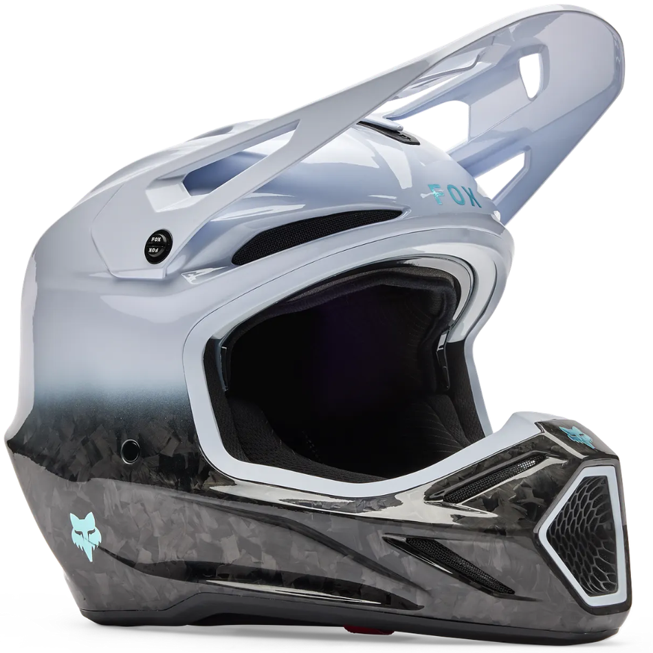 Helmet: FOX V3 RS GHOST White