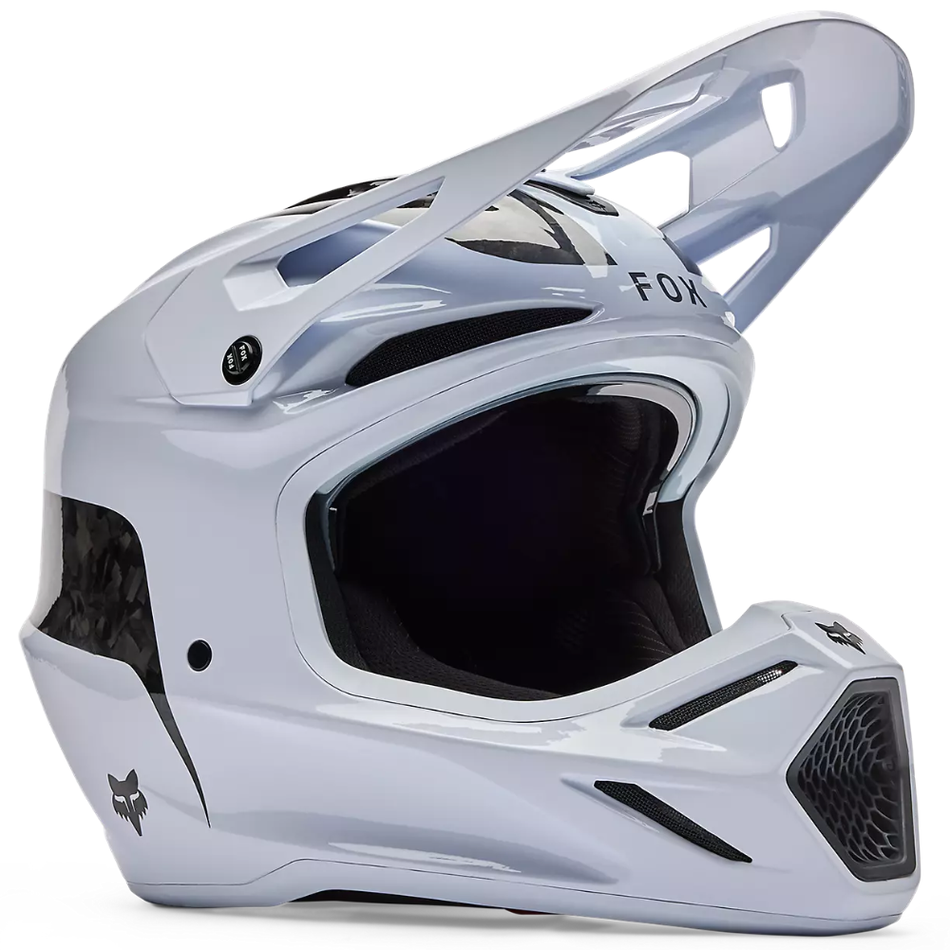Helmet: FOX V3 RS FRACTURE White