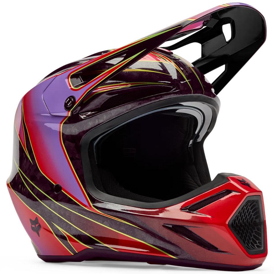 Helmet: FOX V3 RS CANVAS Red
