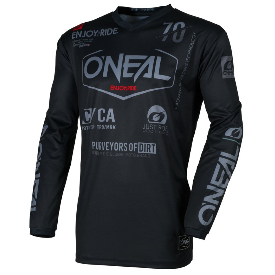 Jersey: ONEAL 2026 ELEMENT BRAND Black/Grey